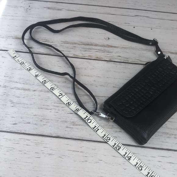 Like New Wristlet Mini Purse Brown Cross body - Picture 14 of 15